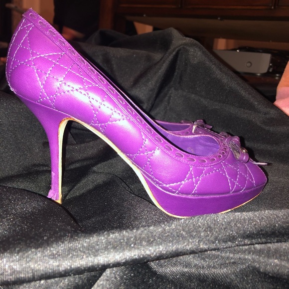 Christian Dior purple pumps - Picture 5 of 6